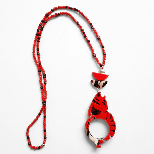 Flippan'look - Warhol red cat 15y edition