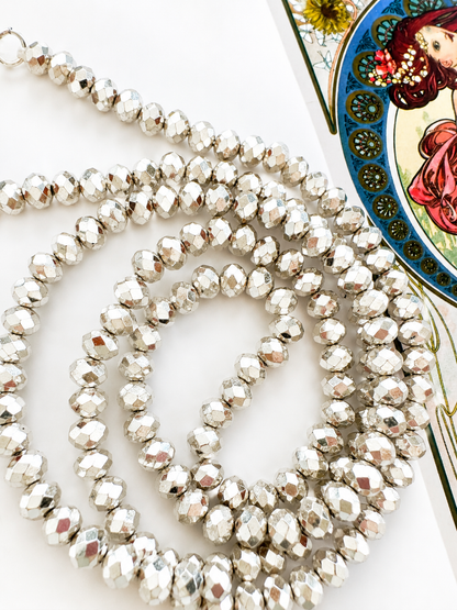 Collana per occhiali / Silver Sparkle