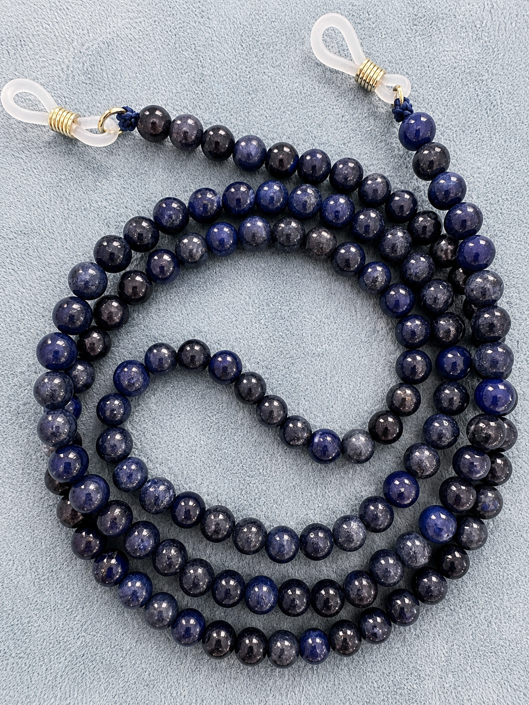 Collana per occhiali / Sodalite
