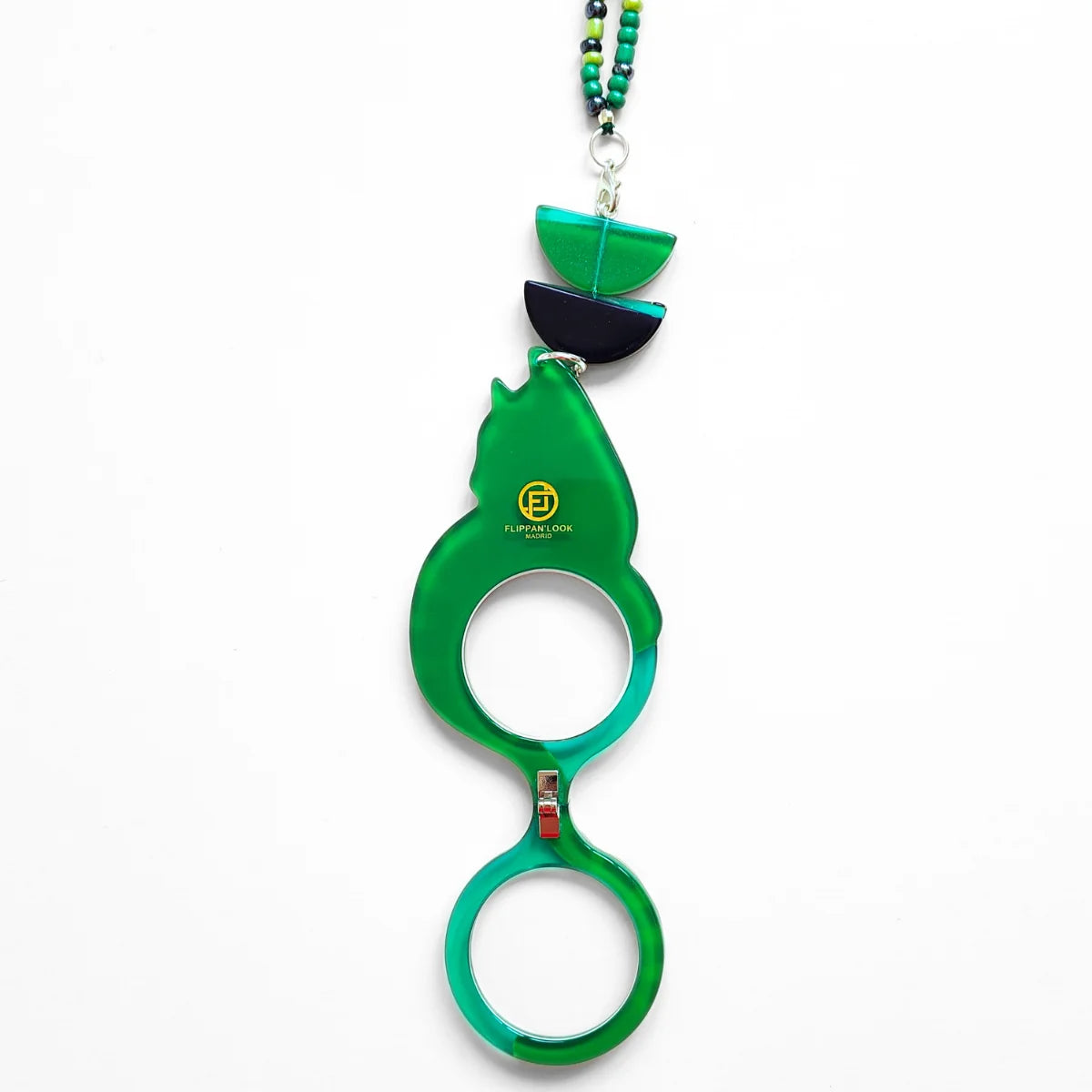 Flippan'look - Green cat Warhol 15y edition