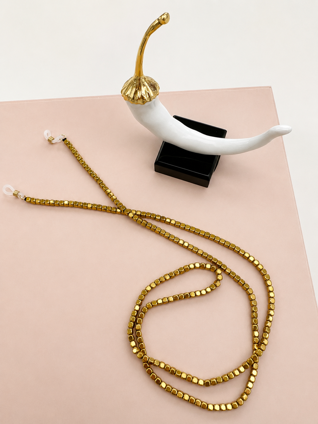 Collana per occhiali / Sogno dorato