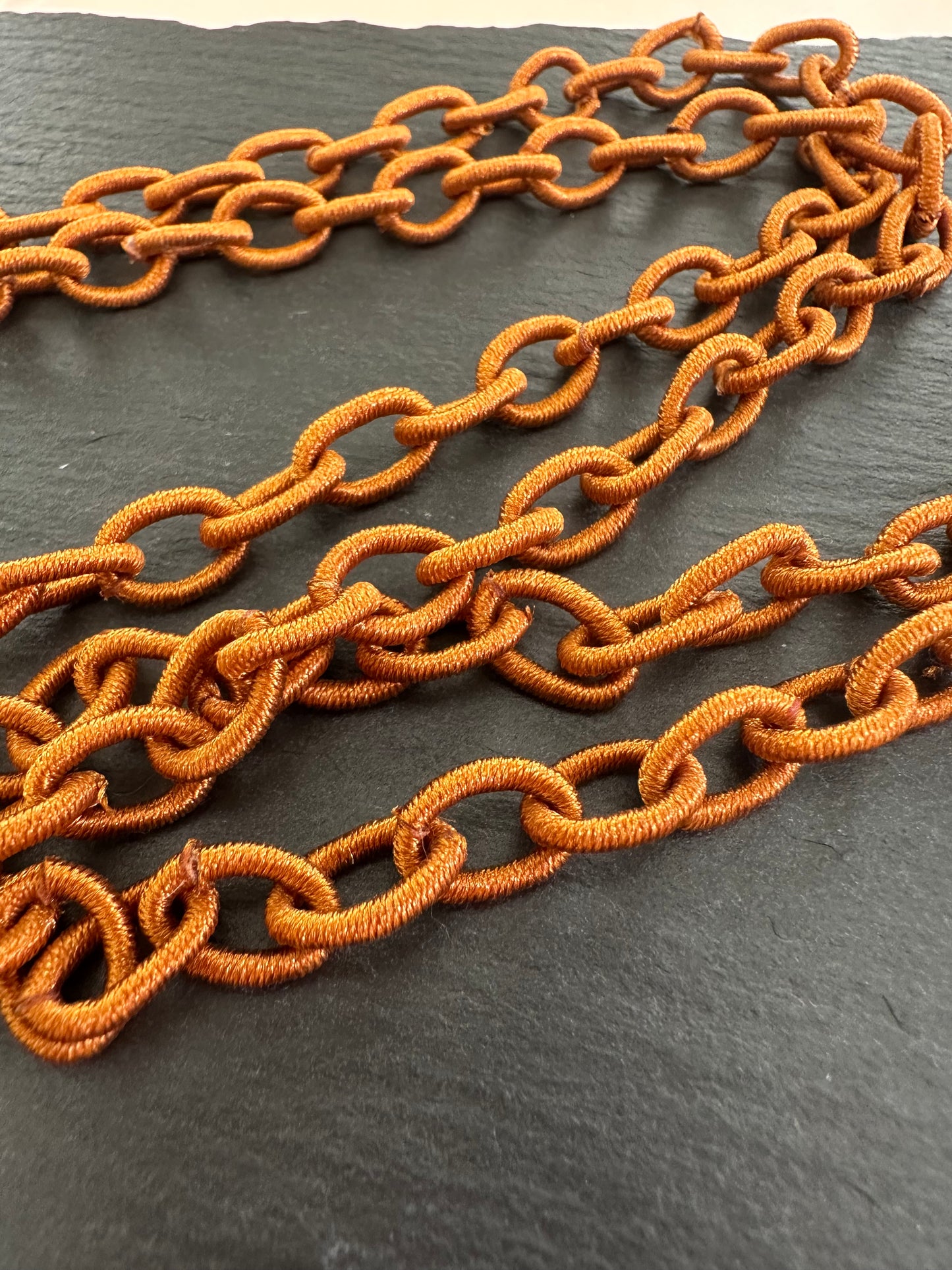 Collana per occhiali / Arancio bruciato