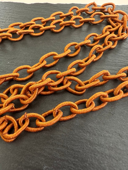 Collana per occhiali / Arancio bruciato